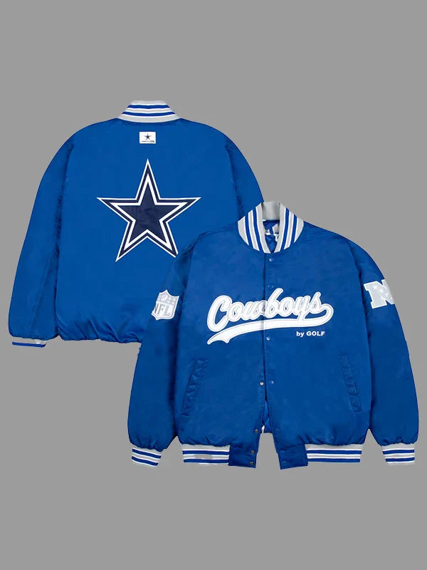 Golf Wang Dallas Cowboys Satin Bomber Jacket