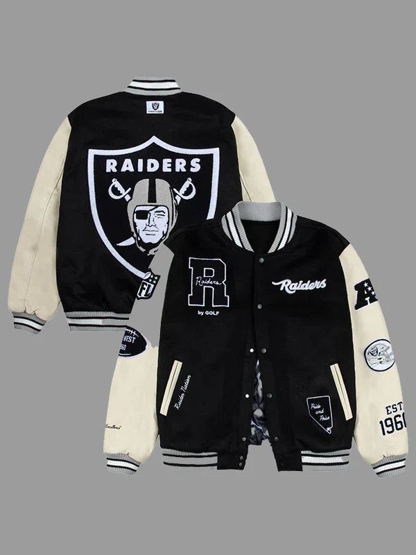 Golf Wang Las Vegas Raiders Letterman Jacket