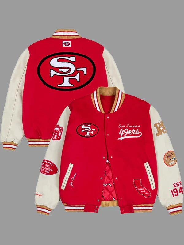 Golf Wang San Francisco 49ers Letterman Jacket