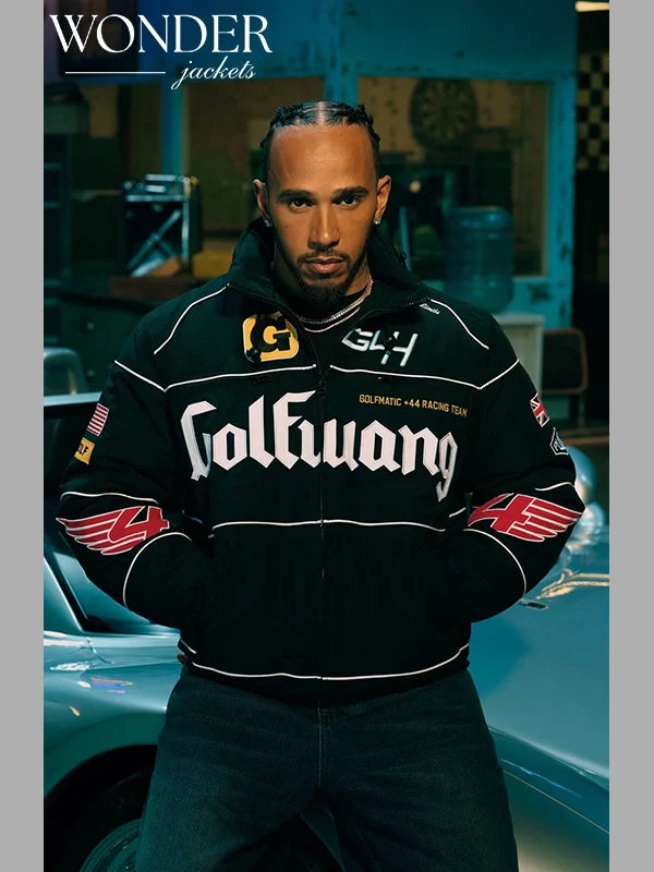 Golf Wang x +44 x Lewis Hamilton Black Jacket