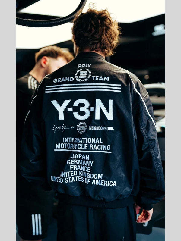 Grand Prix Racing Yohji Yamamoto Y3-N Jacket Black