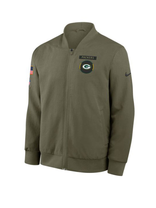 Green Bay Packers Service Bomber Jacket 2025