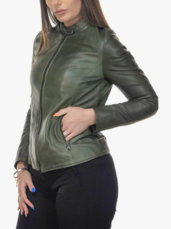 Green Violetta Bis Jacket For Women’s 
