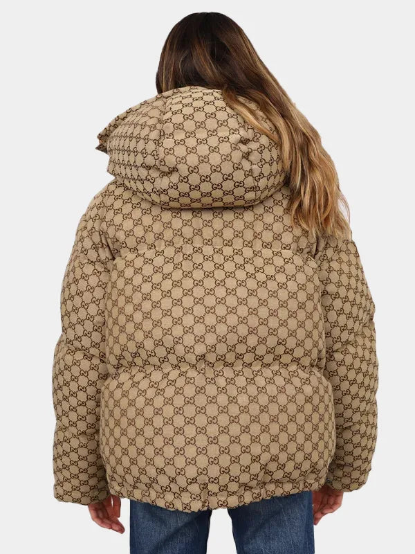 Gucci x The North Face Brown Puffer Jacket