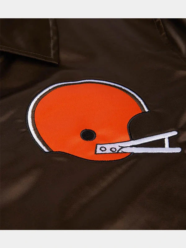 HOMAGE Starter Browns Coach’s Jacket