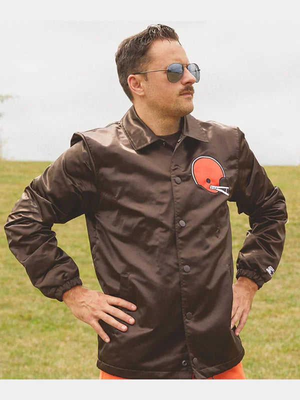 HOMAGE Starter Cleveland Browns Coach’s Jacket