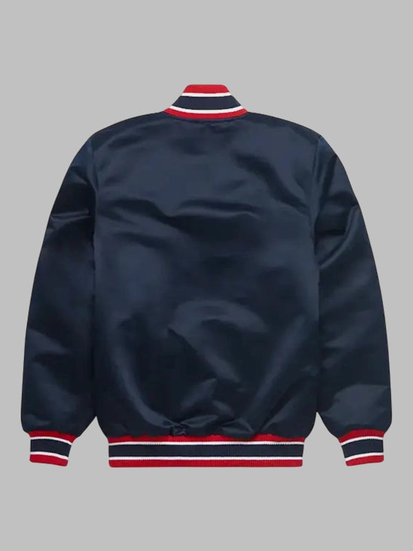 HOMAGE X Starter Red Sox Satin Blue Jacket