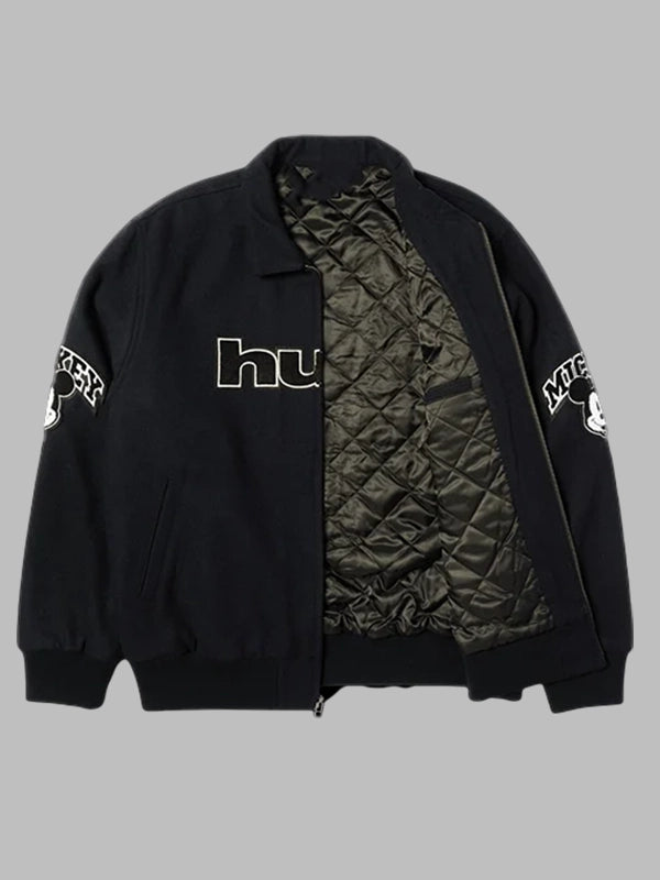 HUF Mickey Worldwide Tour Varsity Jacket