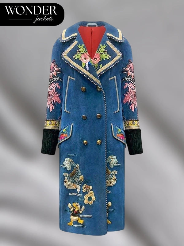 Head In The Clouds jiyong G-Dragon Gucci Coat Blue