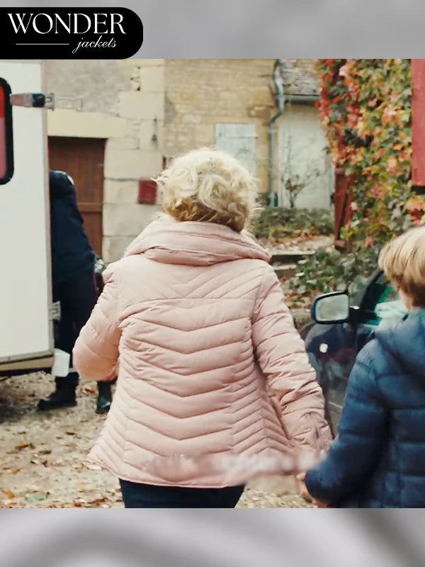 Hélène Vincent When Fall Is Coming Pink Jacket 
