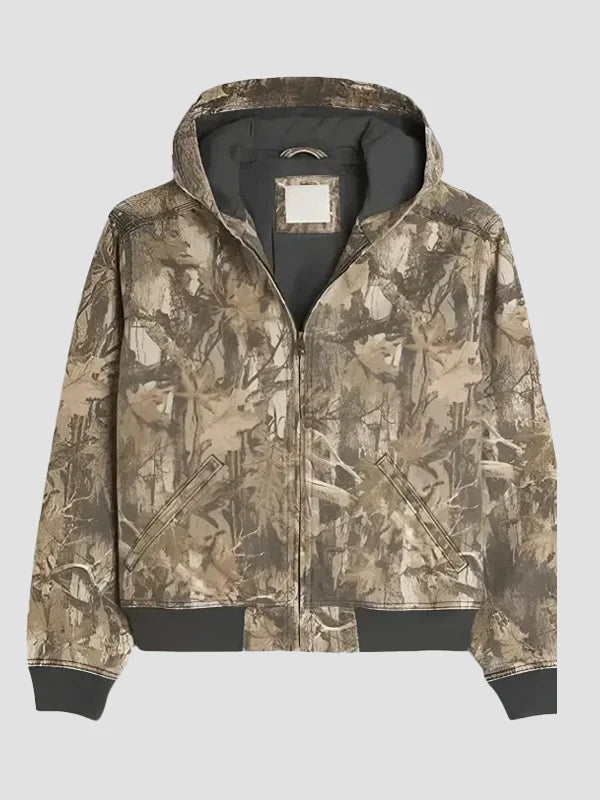 Hollister Camo Hooded Jacket