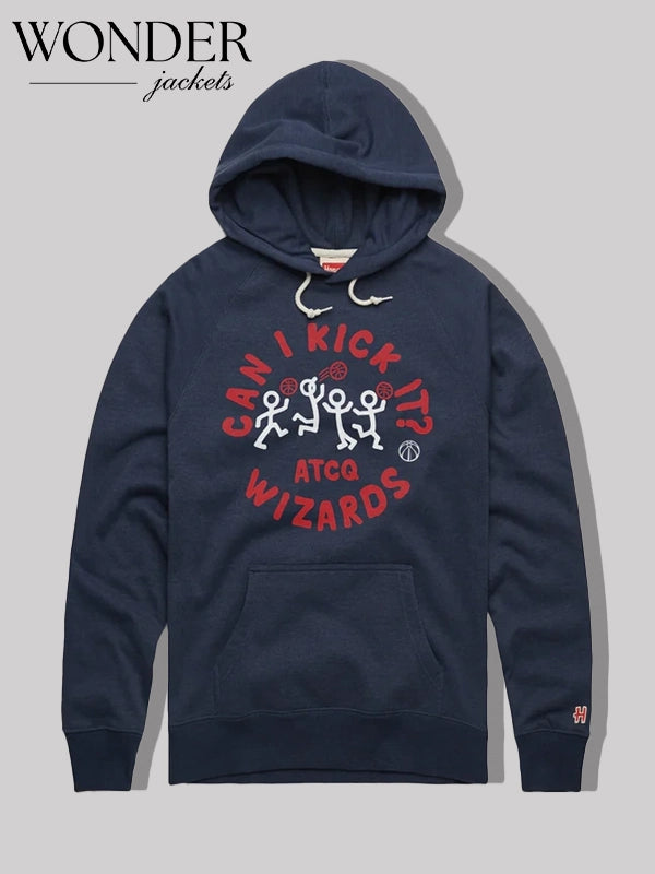 Homage A Tribe Called Quest x Houston Rockets Can I Kick It Hoodie Blue