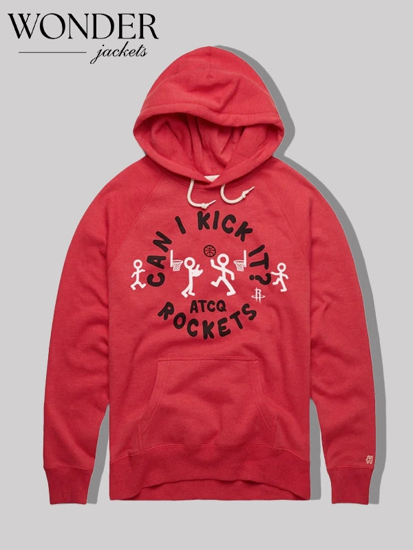 Homage A Tribe Called Quest x Houston Rockets Can I Kick It Hoodie Red