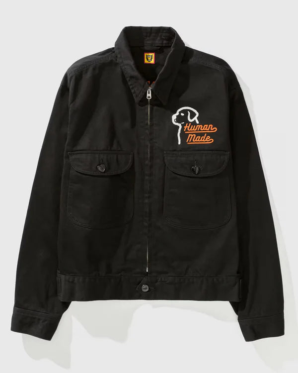 Human Made Work Jacket Black