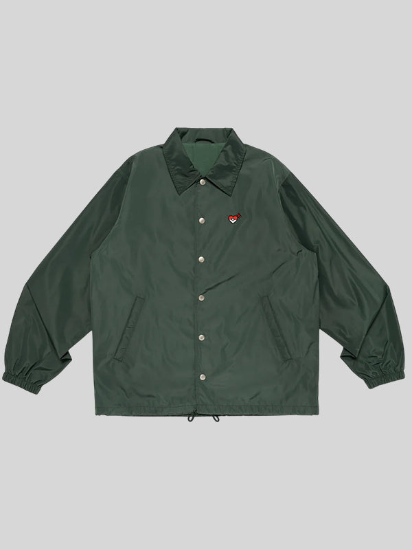 Human Made x Pokemon Coach Jacket Green