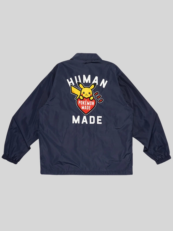 Human Made x Pokemon Coach Jacket Navy
