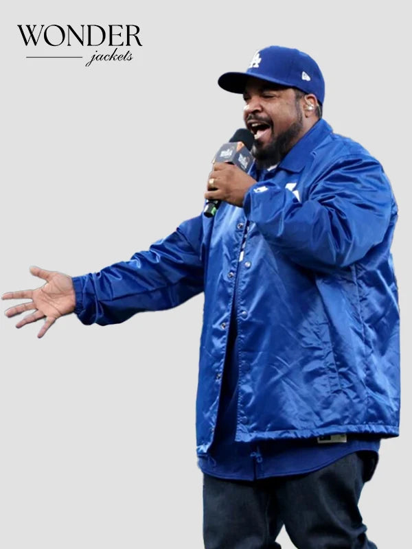 Ice Cube LA Dodgers Coach Jacket