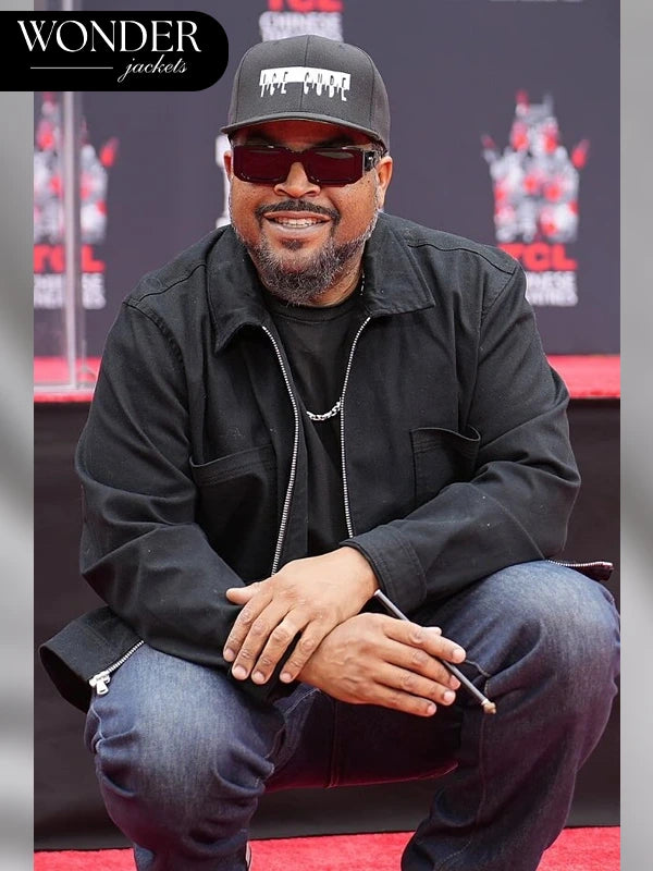 Ice Cube Black Cotton Jacket