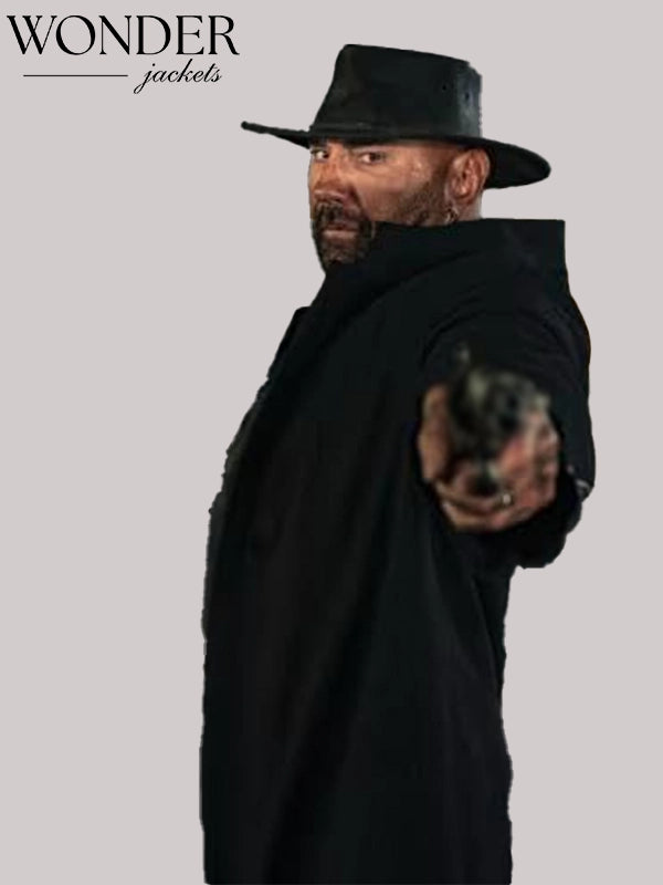 In The Lost Lands Dave Bautista Black coat