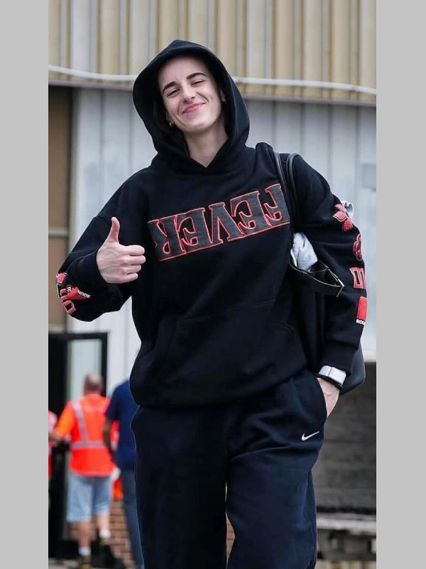 Indiana Fever WNBA x Round21 Black Hoodie