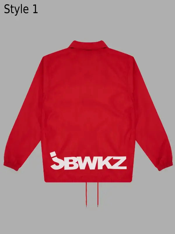 JBWKZ Jabbawockeez Coaches Jacket Red