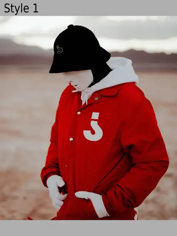 JBWKZ Jabbawockeez Red Coaches Jacket