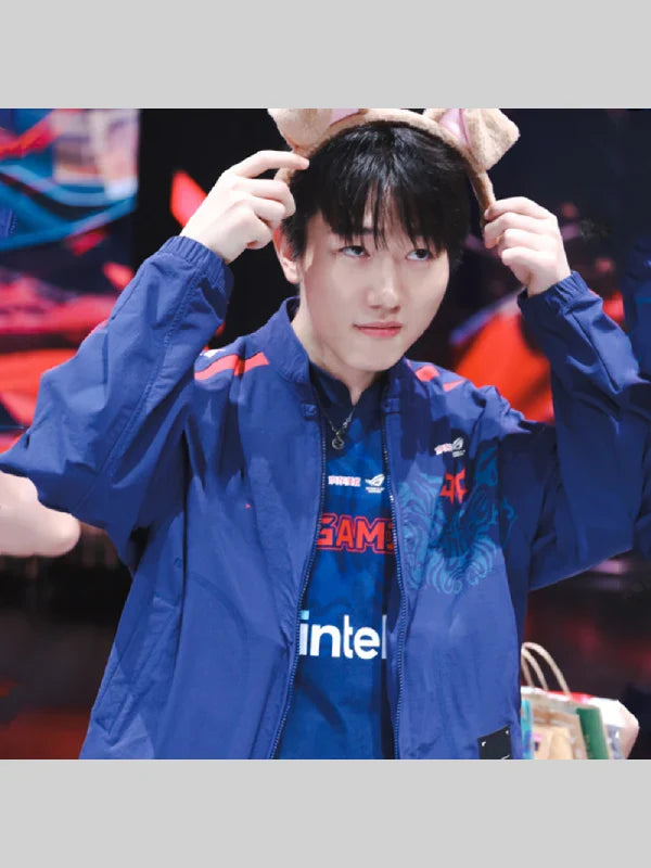 JD Gaming JDG LOL LPL Blue Jacket