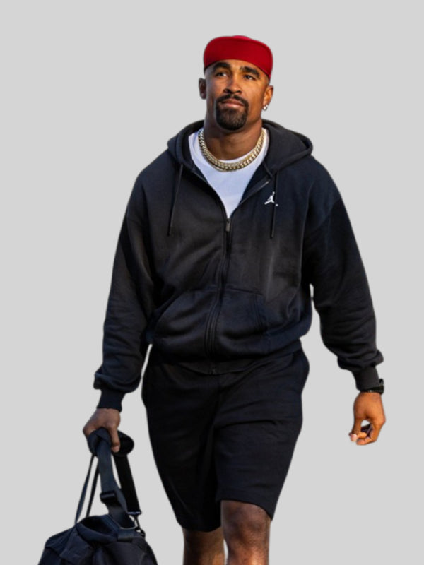 Jalen Hurts Training Camp Jorden Hoodie Black