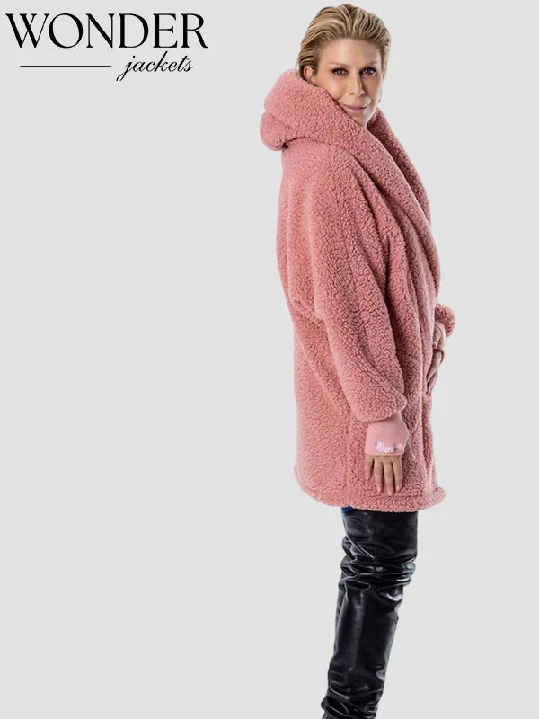 Jill martin WNBA Pink Sherpa Jacket