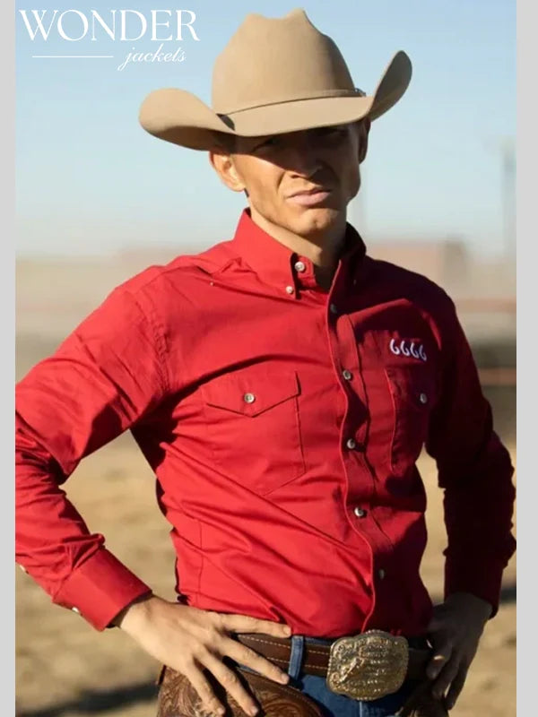 Jimmy Hurdstrom Yellowstone 6666 Red Shirt