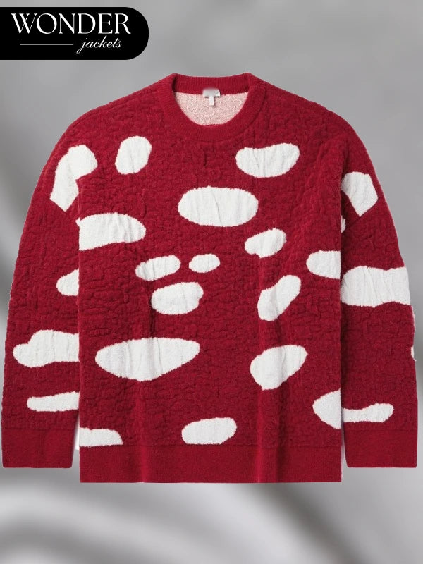 John Legend The Voice S25 Red Sweater