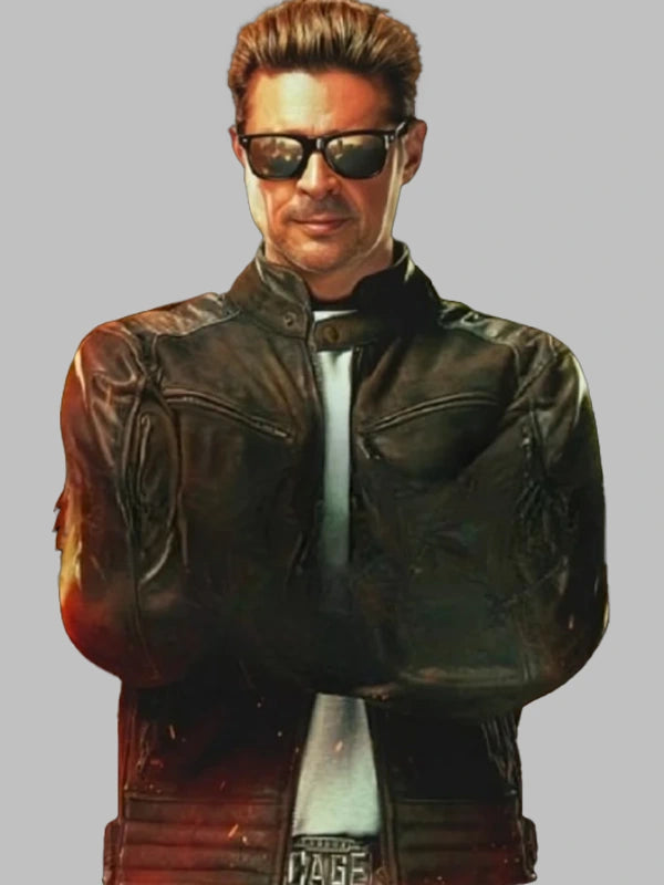 Johnny Cage Mortal Kombat 2 Leather Jacket
