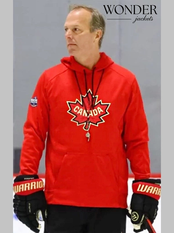 Jon Cooper Canada 2025 Hoodie Red