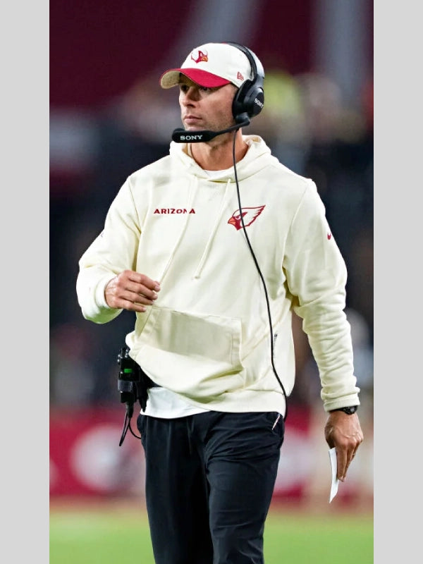 Jonathan Gannon Arizona Cardinals Rivalries Sideline Hoodie