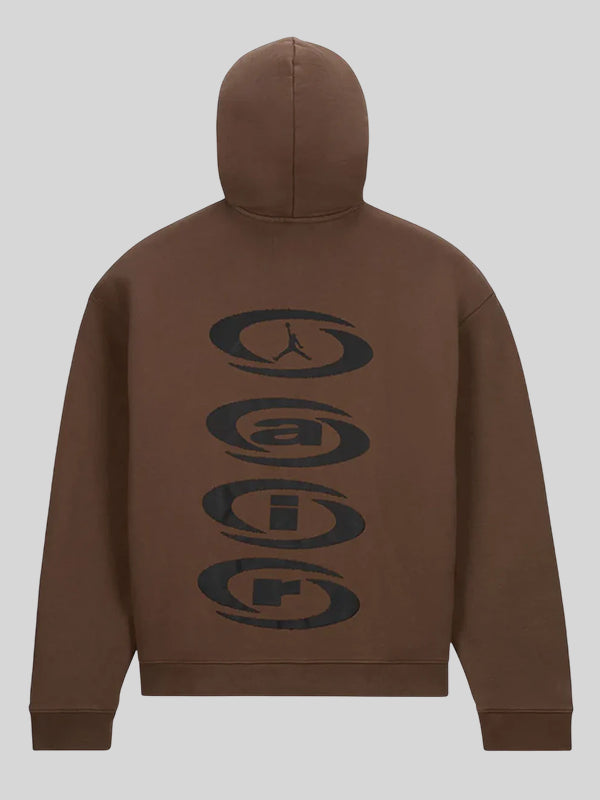 Jordan X Travis Scott Hoodie Brown
