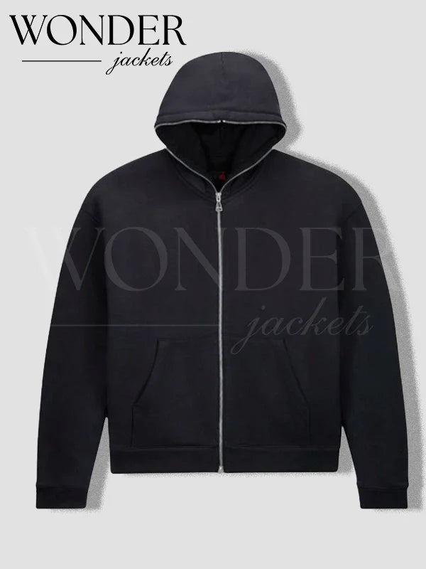 Jordan x Travis Scott Men's Full-Zip Hoodie Black