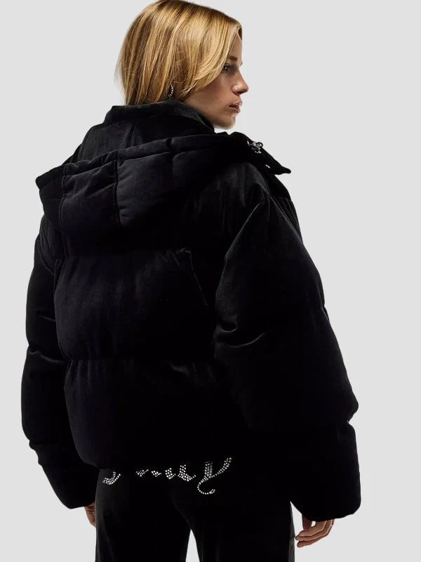 Juicy Couture Black Puffer Jacket