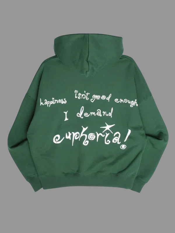 Jungles Jungles Euphoria Hoodie In Green
