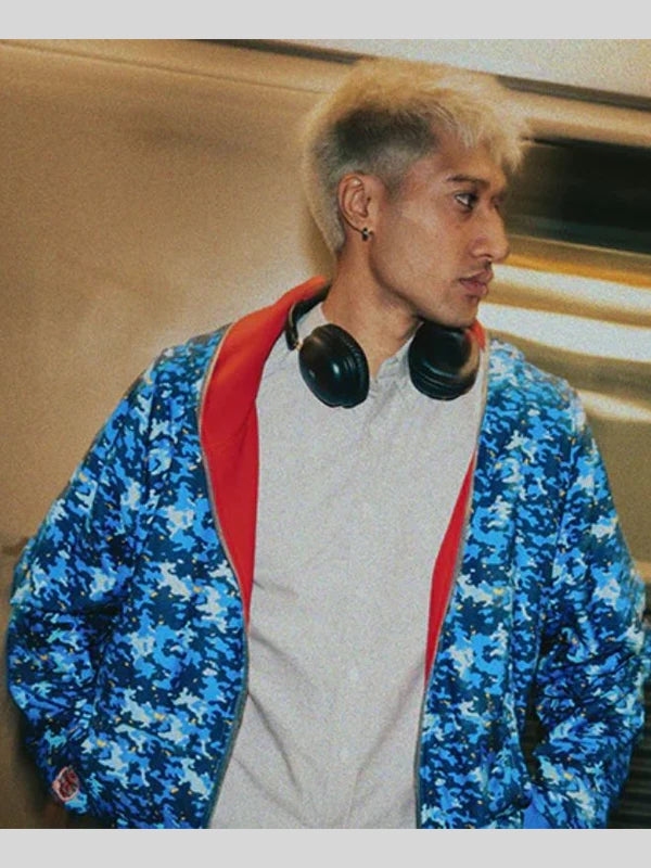KITKAT Blue Camo Hoodie