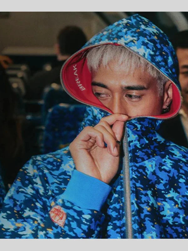 KITKAT Blue Commuter Camo Hoodie