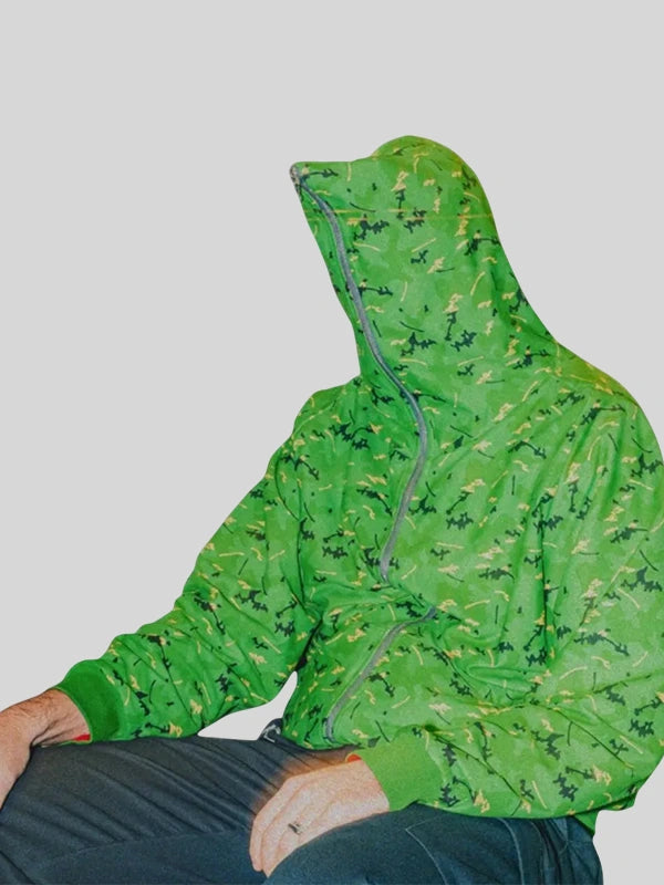 KITKAT Green and Red Commuter Camo Hoodie