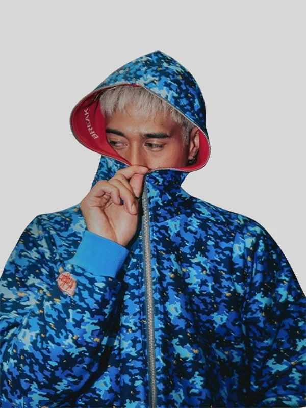 KITKAT Limited Edition Blue Red Hoodie