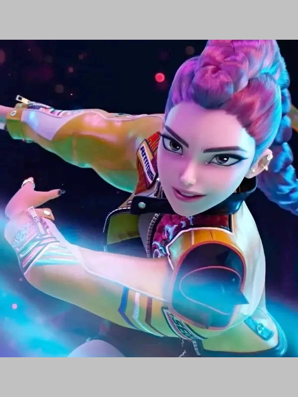 KPop Demon Hunters Rumi Yellow Jacket