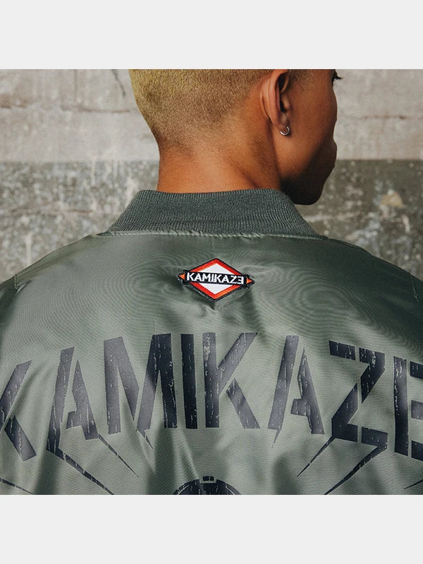 Kamikaze Pilot Green Bomber Jacket Eminem