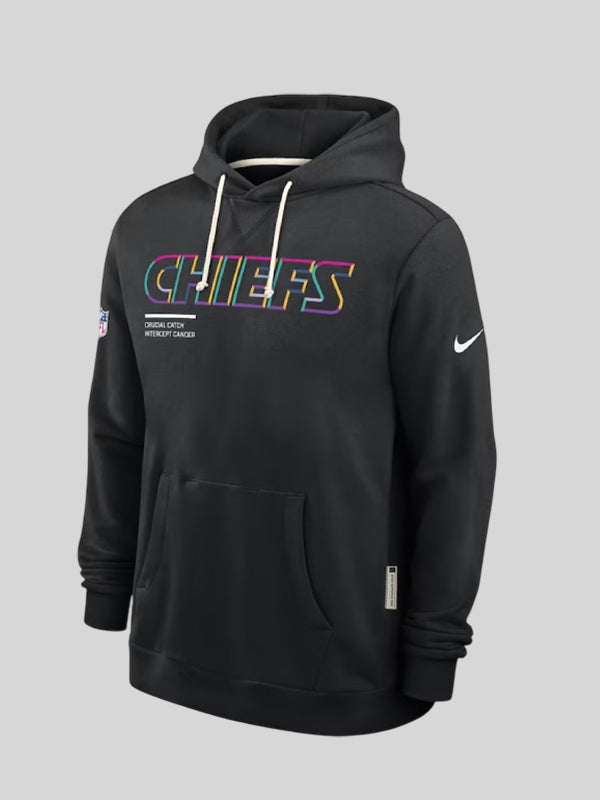 Kansas City Chiefs Nike Black Crucial Catch Hoodie