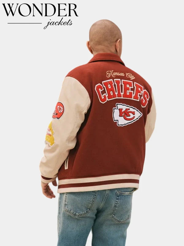 Kansas City Chiefs Red Varsity Jacket Abercrombie