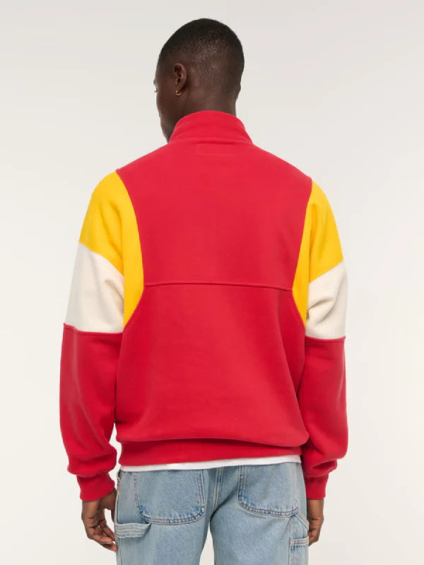 Kansas City Chiefs Half-Zip Sweatshirt Abercrombie