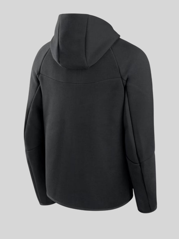 Kansas City Chiefs Nike Tech Fleece Windrunner Black Jacket