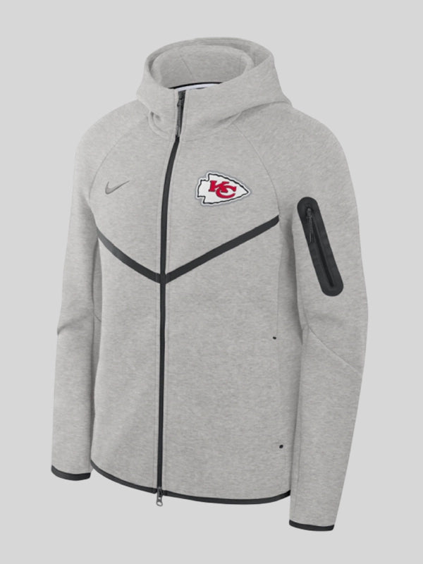 Kansas City Chiefs Nike Tech Fleece Windrunner Hoodie Jacket