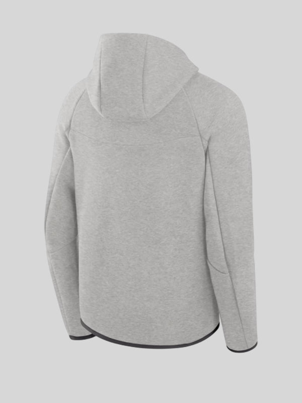 Kansas City Chiefs Windrunner Full-Zip Hoodie Grey